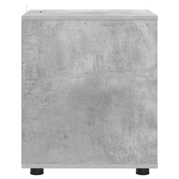 Aufbewahrungsschrank Beton Grau 40x48x57cm