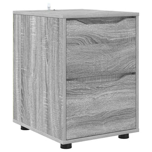 Aufbewahrungsschrank Grau Sonoma 40x48x57 cm