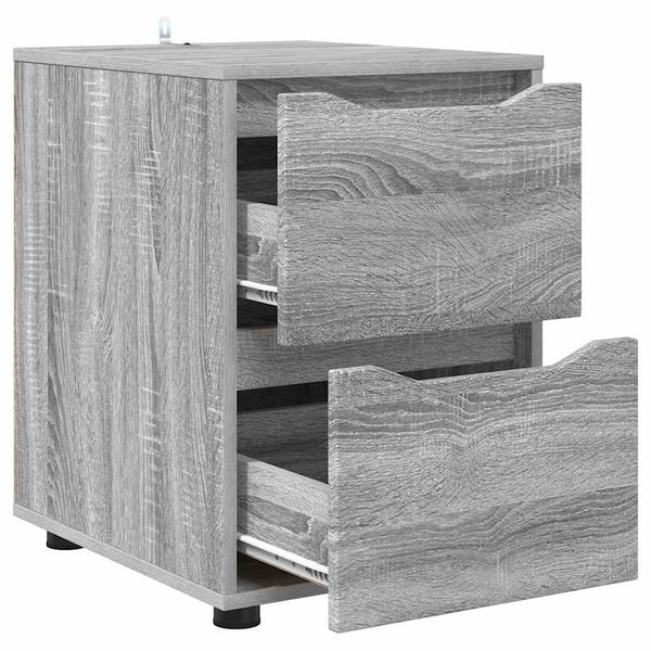 Aufbewahrungsschrank Grau Sonoma 40x48x57 cm