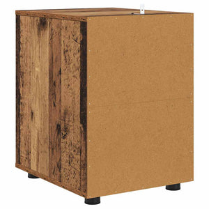vidaXL Armoire de rangement en bois recyclé 40 x 48 x 57 cm en bois d'ingénierie