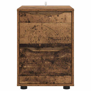vidaXL Armoire de rangement en bois recyclé 40 x 48 x 57 cm en bois d'ingénierie