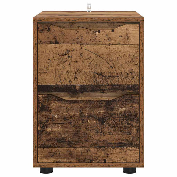 vidaXL Armoire de rangement en bois recyclé 40 x 48 x 57 cm en bois d'ingénierie