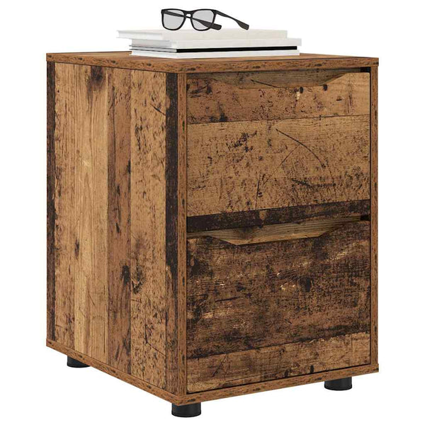 vidaXL Armoire de rangement en bois recyclé 40 x 48 x 57 cm en bois d'ingénierie