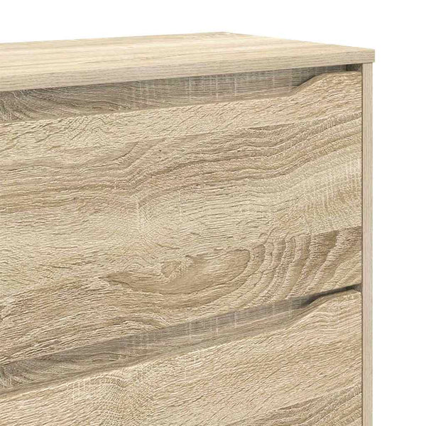 Sonoma Eiche Aufbewahrungsschrank 80x31x81cm