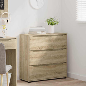 Sonoma Eiche Aufbewahrungsschrank 80x31x81cm