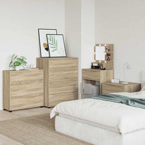 Sonoma Eiche Aufbewahrungsschrank 80x31x81cm