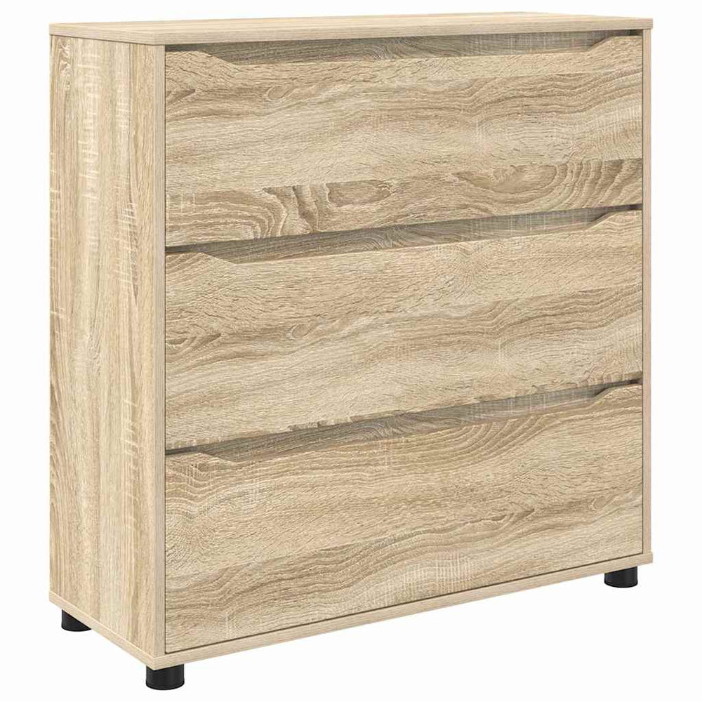Sonoma Eiche Aufbewahrungsschrank 80x31x81cm