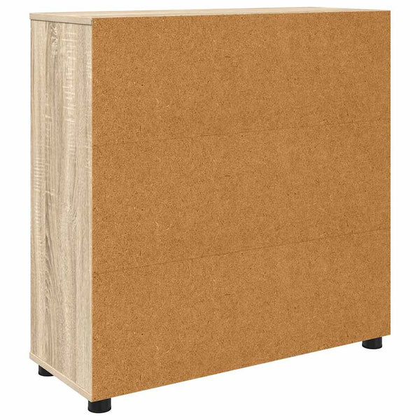 Sonoma Eiche Aufbewahrungsschrank 80x31x81cm