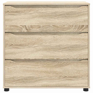 Sonoma Eiche Aufbewahrungsschrank 80x31x81cm