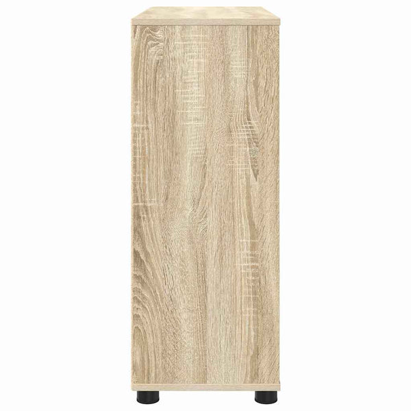 Sonoma Eiche Aufbewahrungsschrank 80x31x81cm
