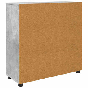 Grauer Aufbewahrungsschrank 80x81 cm