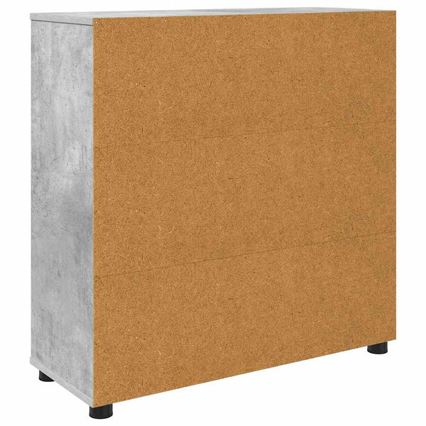 Grauer Aufbewahrungsschrank 80x81 cm