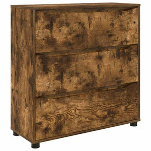 Aufbewahrungsschrank Geräucherte Eiche 80x31x81 cm