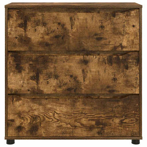 Aufbewahrungsschrank Geräucherte Eiche 80x31x81 cm