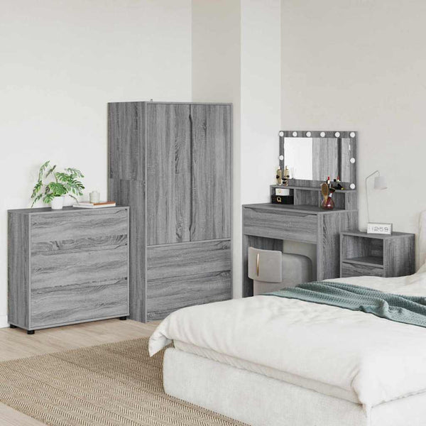 Aufbewahrungsschrank, Sonoma Grau, 80x31x81 cm