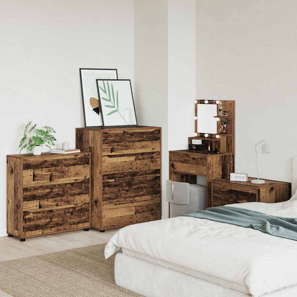 Aufbewahrungsschrank Altholz 80 cm