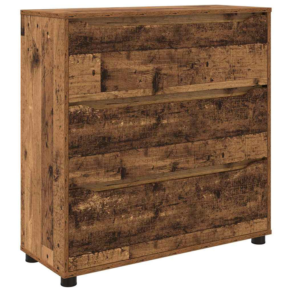 Aufbewahrungsschrank Altholz 80 cm