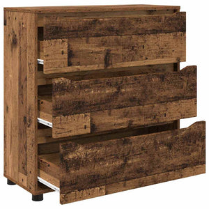 Aufbewahrungsschrank Altholz 80 cm