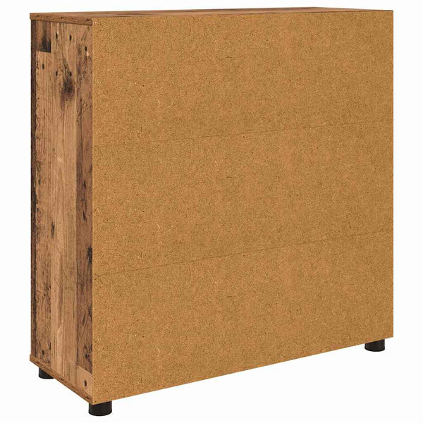 Aufbewahrungsschrank Altholz 80 cm