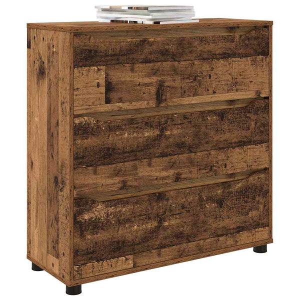 Aufbewahrungsschrank Altholz 80 cm