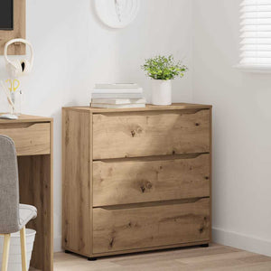vidaXL Armoire de rangement chêne artisan 80 x 31 x 81 cm
