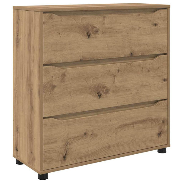 vidaXL Armoire de rangement chêne artisan 80 x 31 x 81 cm
