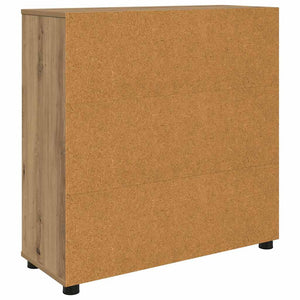 vidaXL Armoire de rangement chêne artisan 80 x 31 x 81 cm
