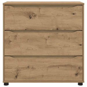 vidaXL Armoire de rangement chêne artisan 80 x 31 x 81 cm
