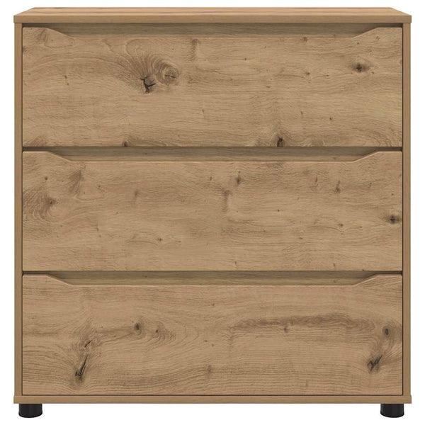 vidaXL Armoire de rangement chêne artisan 80 x 31 x 81 cm