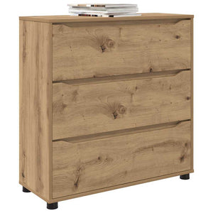 vidaXL Armoire de rangement chêne artisan 80 x 31 x 81 cm