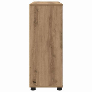 vidaXL Armoire de rangement chêne artisan 80 x 31 x 81 cm