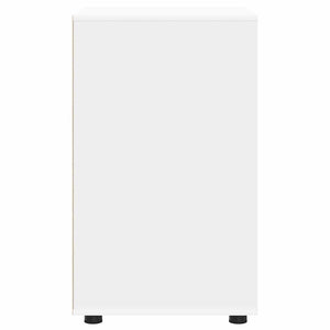 Weißer Aufbewahrungsschrank 60x48x81cm