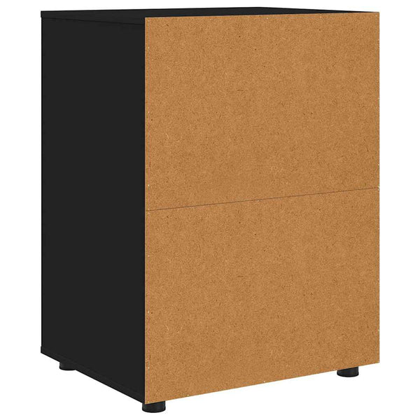 Schwarzer Aufbewahrungsschrank 60x48x81cm