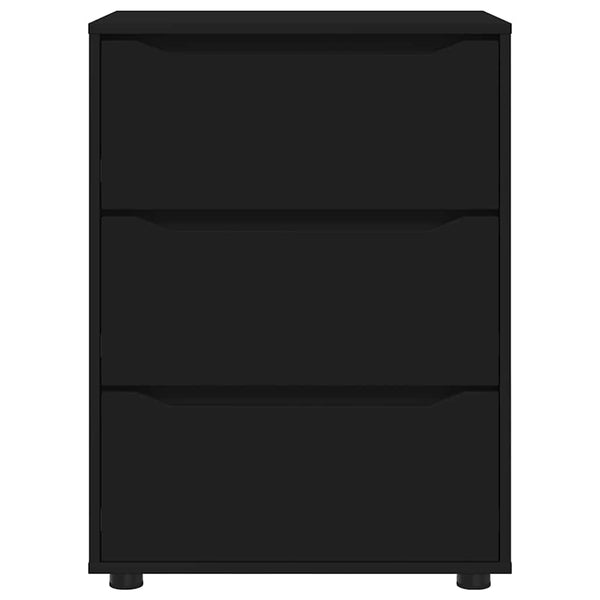 Schwarzer Aufbewahrungsschrank 60x48x81cm