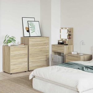 Sonoma Eiche Aufbewahrungsschrank 60x48x81cm