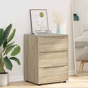 Sonoma Eiche Aufbewahrungsschrank 60x48x81cm