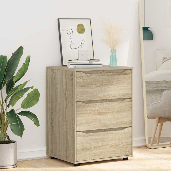 Sonoma Eiche Aufbewahrungsschrank 60x48x81cm