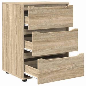 Sonoma Eiche Aufbewahrungsschrank 60x48x81cm