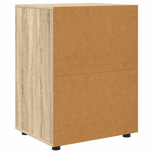 Sonoma Eiche Aufbewahrungsschrank 60x48x81cm