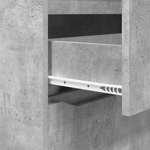 Aufbewahrungsschrank Beton Grau 60x48x81cm
