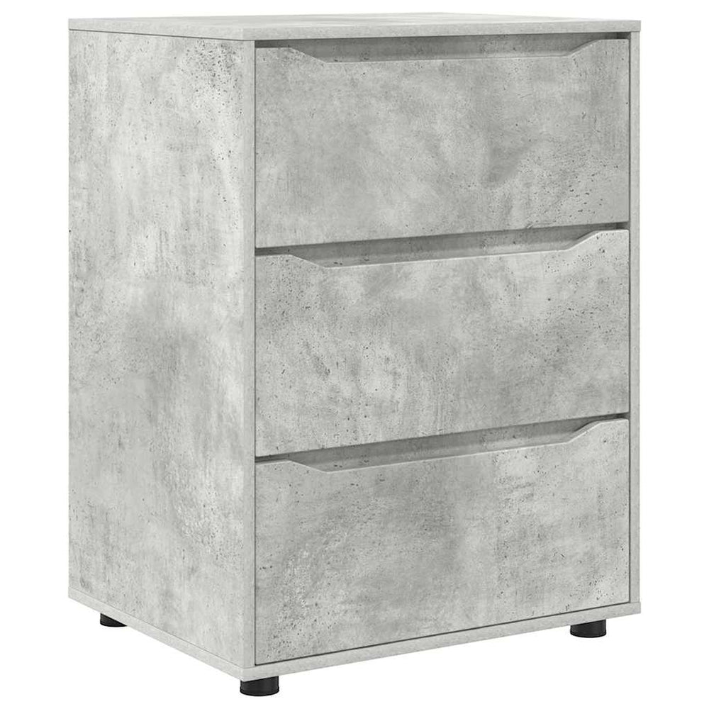 Aufbewahrungsschrank Beton Grau 60x48x81cm