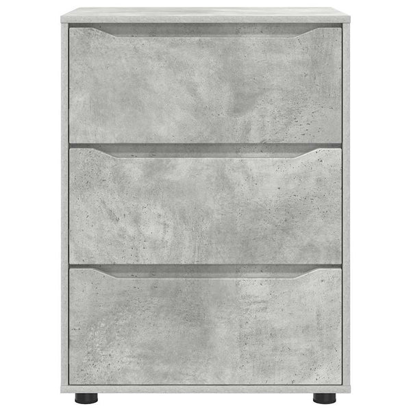 Aufbewahrungsschrank Beton Grau 60x48x81cm