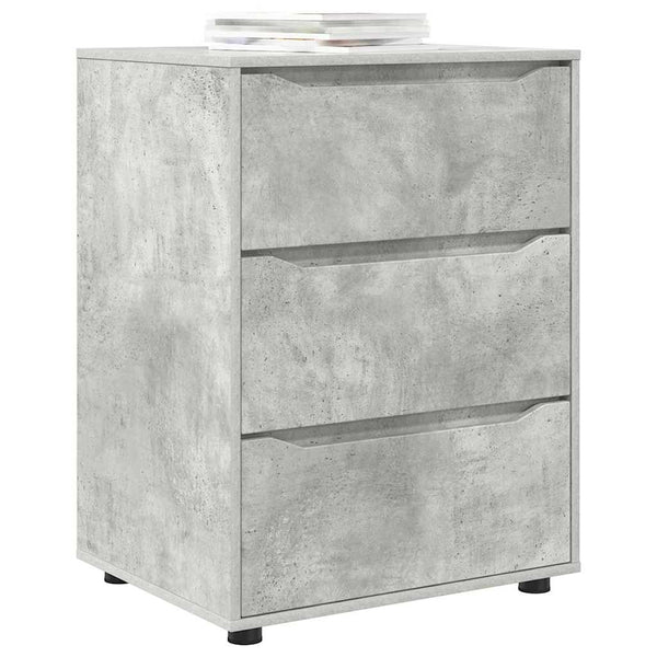 Aufbewahrungsschrank Beton Grau 60x48x81cm