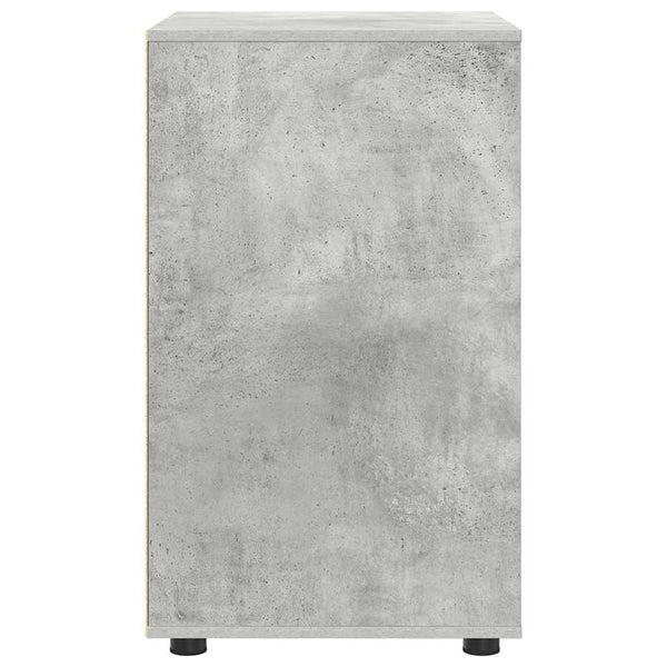 Aufbewahrungsschrank Beton Grau 60x48x81cm