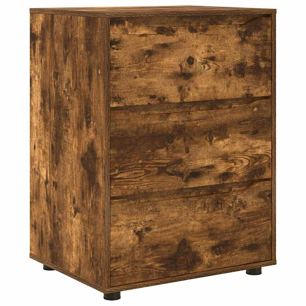 Aufbewahrungsschrank Geräucherte Eiche 60x48x81 cm