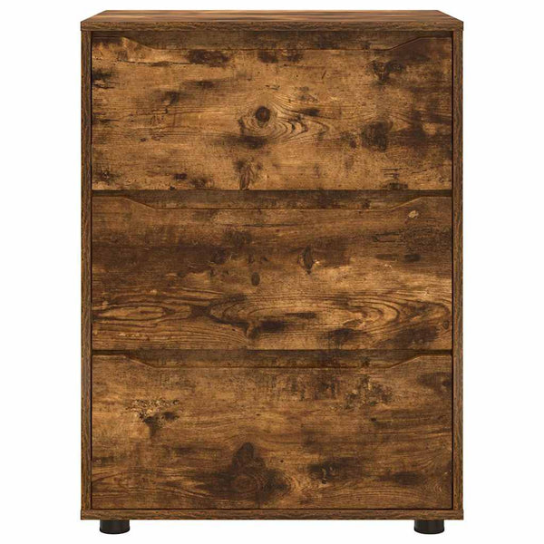 Aufbewahrungsschrank Geräucherte Eiche 60x48x81 cm