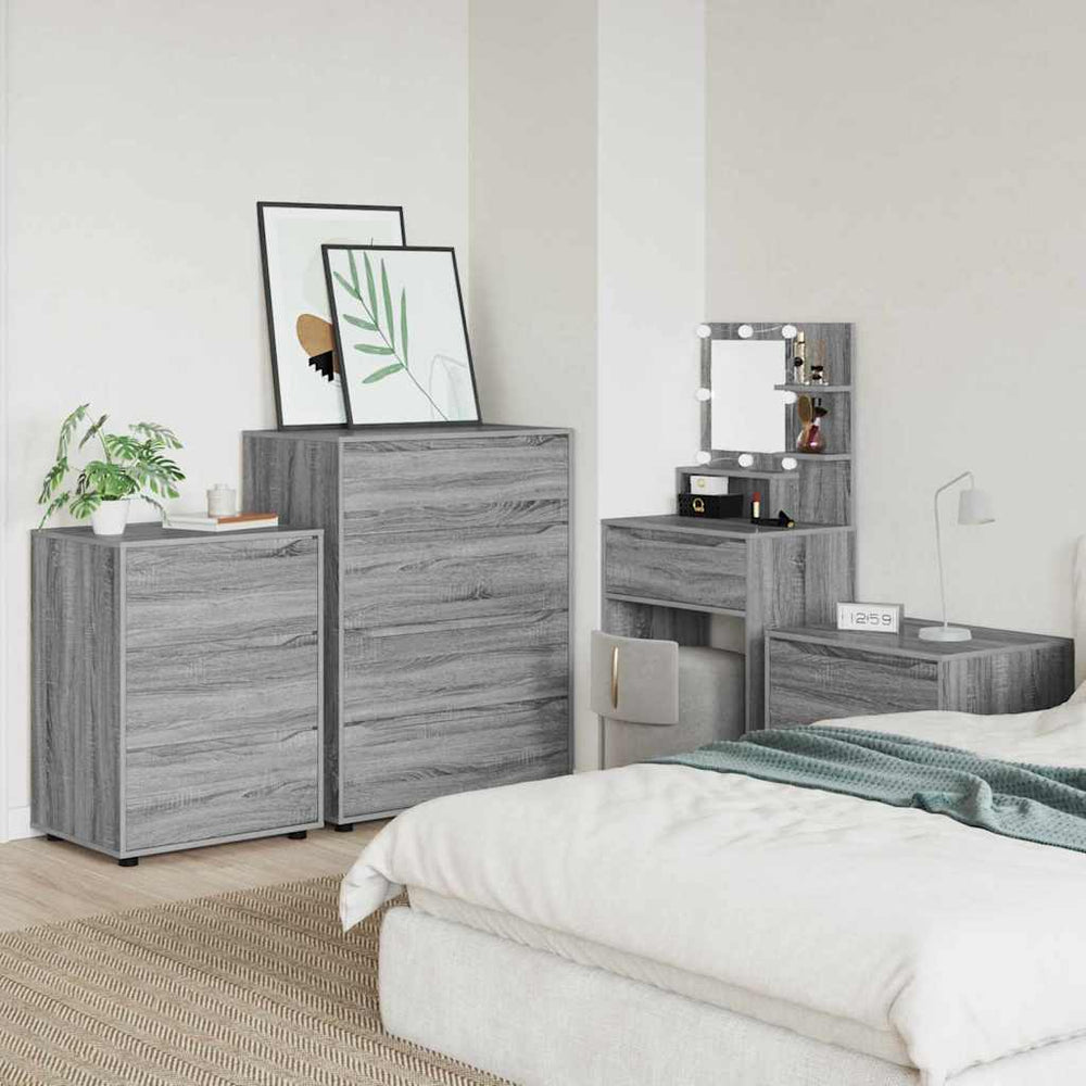 Aufbewahrungsschrank Grau Sonoma 60x48x81 cm
