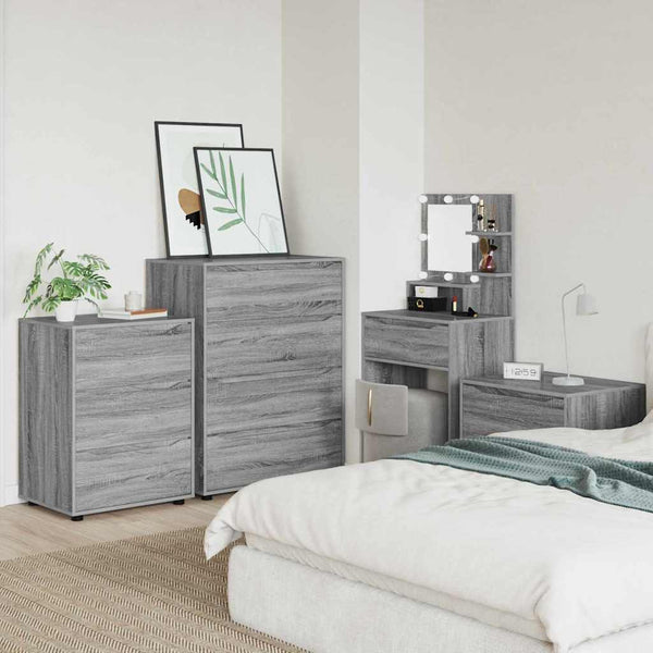 Aufbewahrungsschrank Grau Sonoma 60x48x81 cm