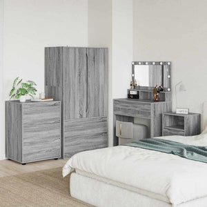 Aufbewahrungsschrank Grau Sonoma 60x48x81 cm