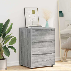 Aufbewahrungsschrank Grau Sonoma 60x48x81 cm